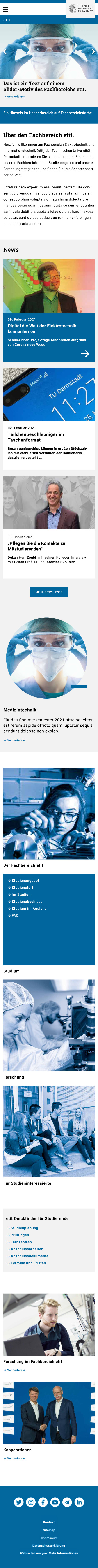 etit Startseite responsiv